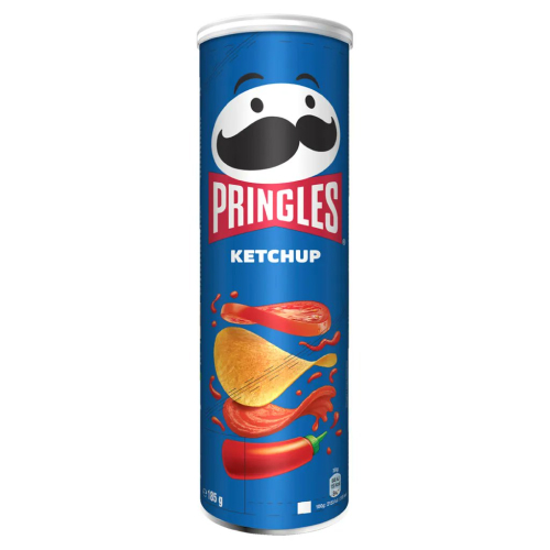 Chipsy Pringles s ketchupom 165g